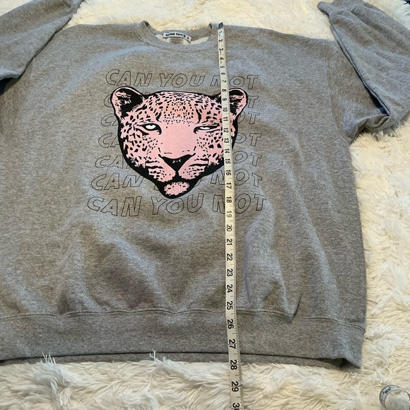 LuluSimon Studio | Can You Not Gray Crewneck Sweatshirt size XL - Picture 7 of 9